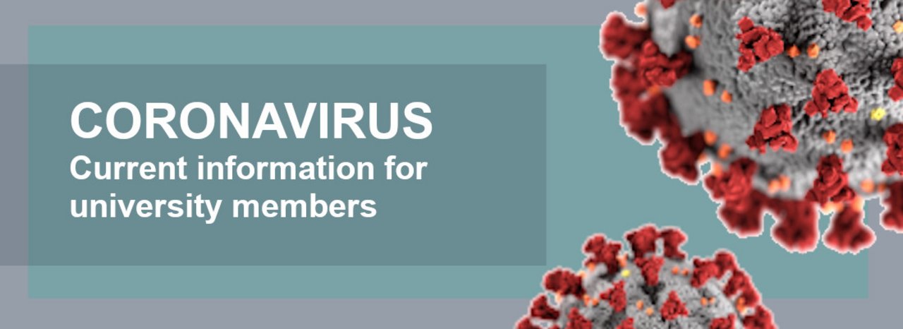 Coronavirus - Current information for university employees