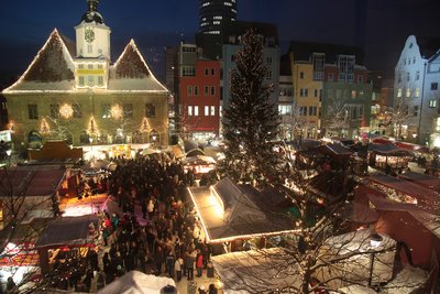 Foto vom Jenaer Weihnachtsmarkt