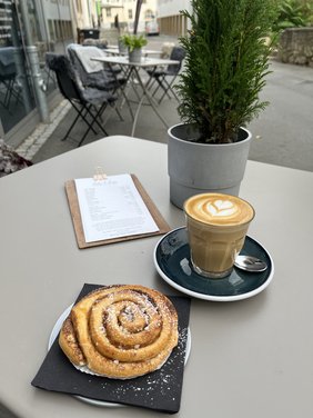 Foto von stilvollen Café in Jena