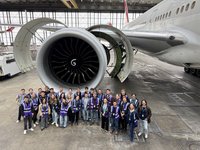 Flugzeugwerft des Flughafen Zürich. Foto: AG Innok