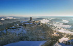 Dier Leuchtenburg im Winter