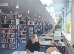 University library on the campus of the University of Jena