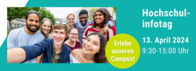 Studierende auf dem Campus der Ernst-Abbe-Hochschule Jena