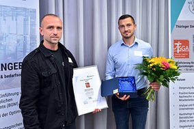 Die Märkisches Werk GmbH am Standort Großbodungen wird mit dem Thüringer Siegel für Gesunde Arbeit in Bronze ausgezeichnet beim 10. Tag der Gesunden Arbeit an der Ernst-Abbe-Hochschule Jena