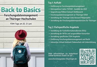 Thüringer Forschungsdatenmanagement Tage 2023 (kostenfreie online-Konferenz)