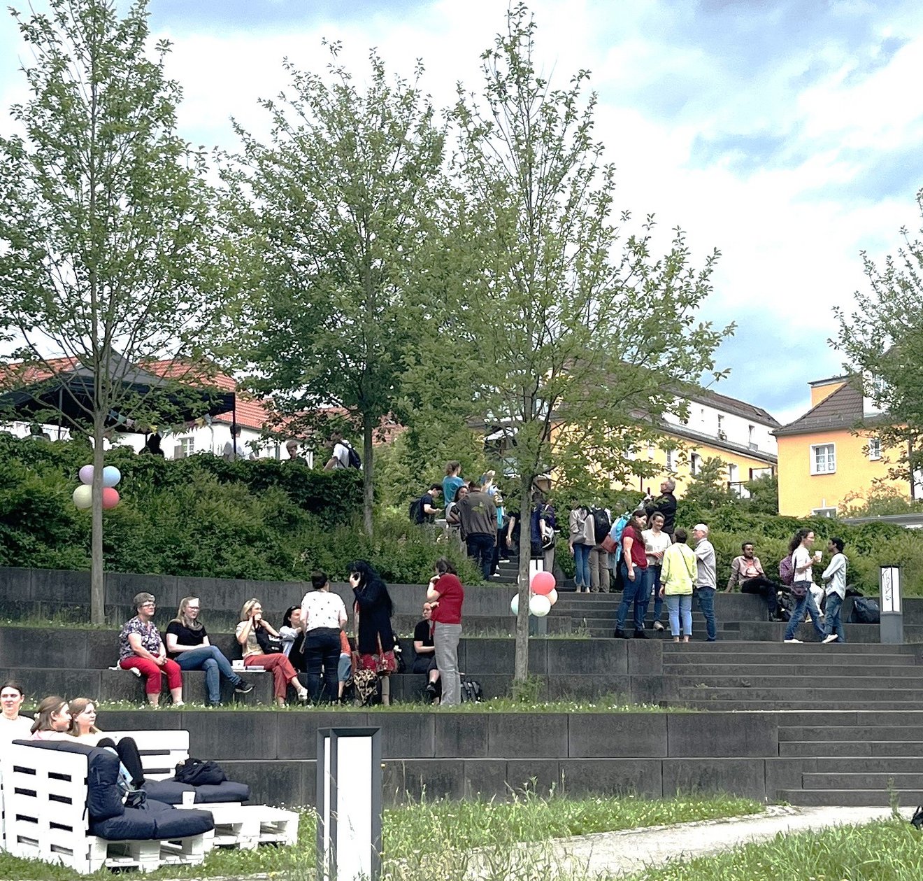 Foto vom Campusfest der Ernst-Abbe-Hochschule Jena 2025