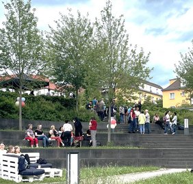 Foto vom Campusfest der Ernst-Abbe-Hochschule Jena 2025