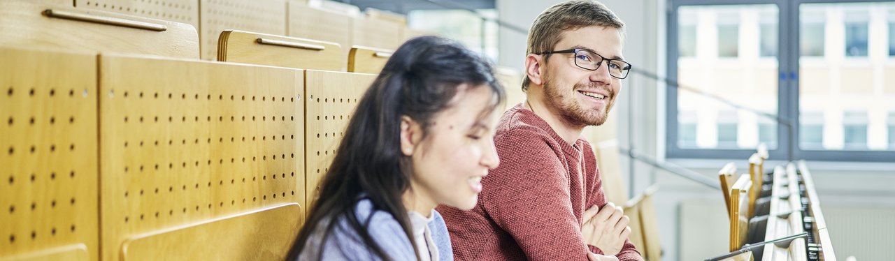 Studierende im Hörsaal
