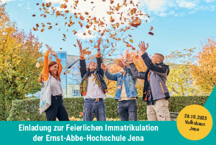 Herbstlicher Campus der Ernst-Abbe-Hochschule Jena