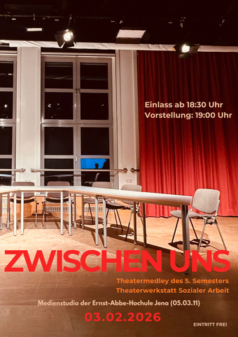 Theatermedley „Zwischen uns“ – Werkstattaufführung des 5. Semesters Soziale Arbeit