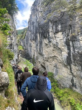 Grimselwelt: Besuch der Aareschlucht. Foto: Prof. Dr.-Ing. Sabrina Herbst