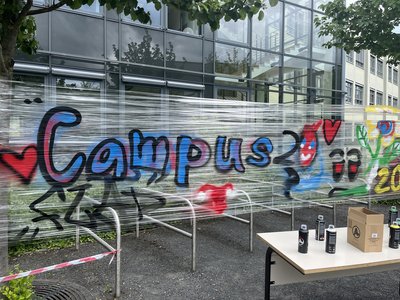 Foto vom Campusfest der Ernst-Abbe-Hochschule Jena 2025
