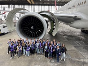 Flugzeugwerft des Flughafen Zürich. Foto: AG Innok