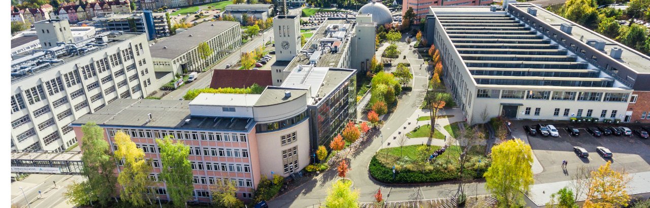 Campusplan der Ernst-Abbe-Hochschule Jena