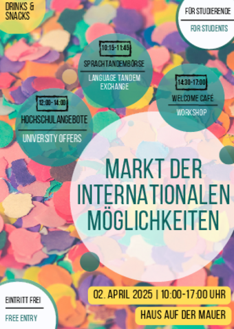 Markt der internationalen Möglichkeiten | Market of International Opportunities