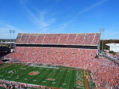 Memorial-Stadium in Clemson Memorial-Stadium in Clemson