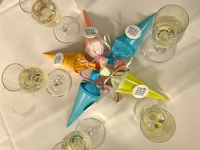 Tischgedeck zur Immatrikulationsfeier