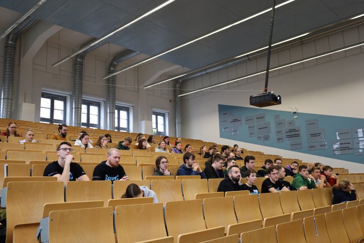 Blick in den Hörssal