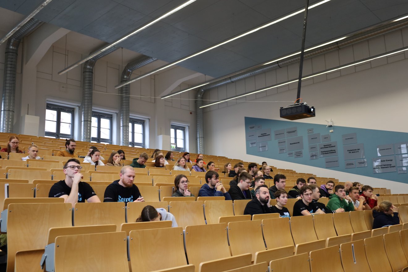 Blick in den Hörssal
