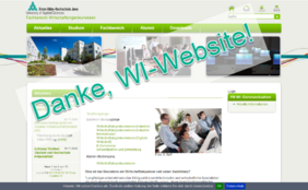 Fachbereich WI alte Website