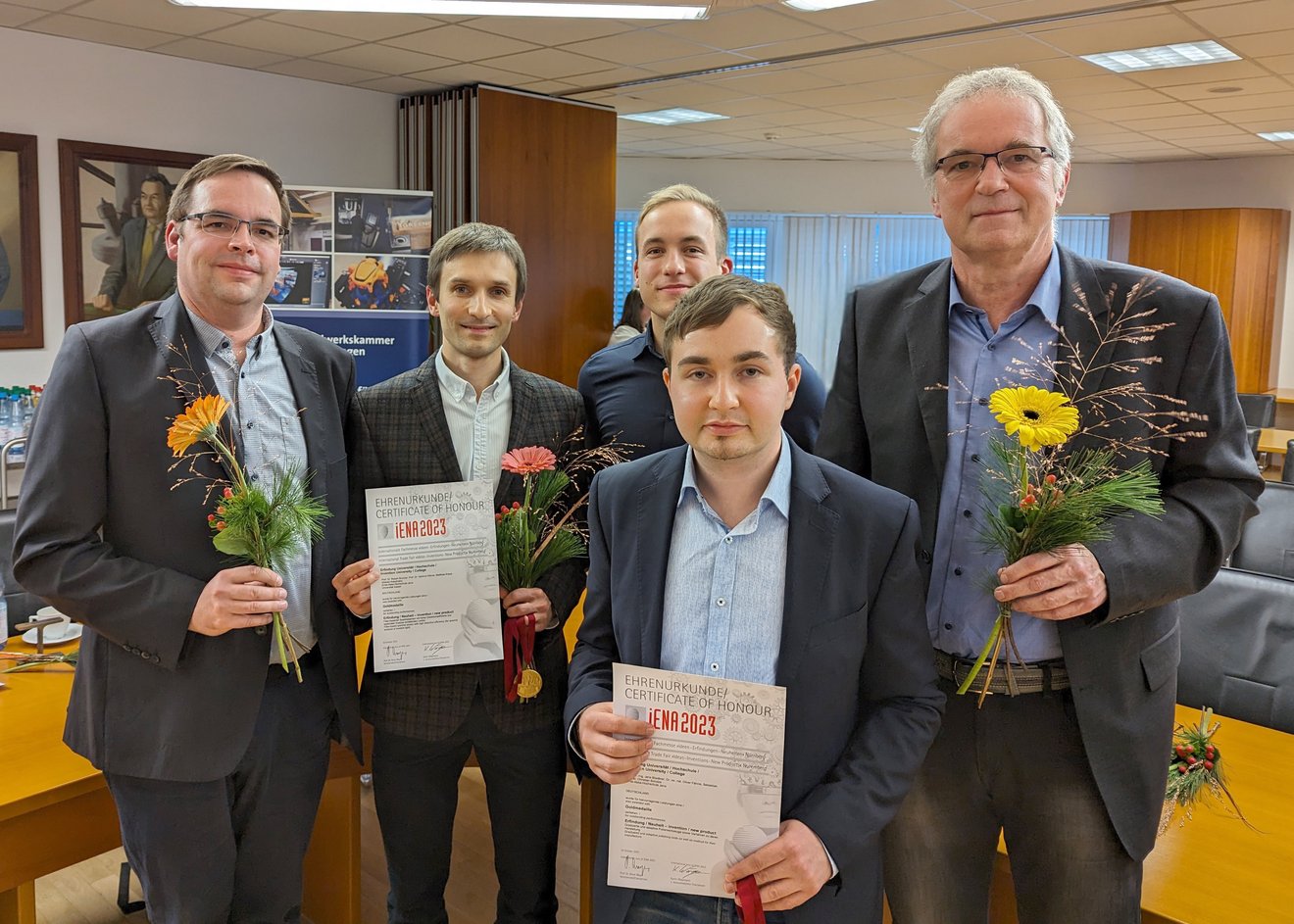 Drei Preise für Erfindungen gehen an die EAH Jena 