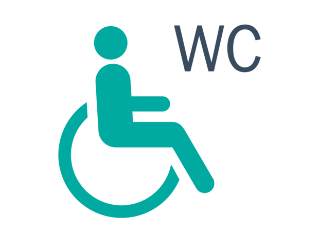 Barrierefreies WC