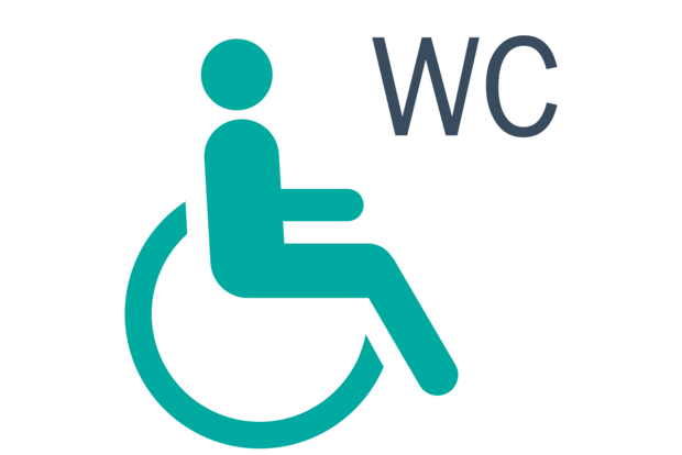 Barrierefreies WC