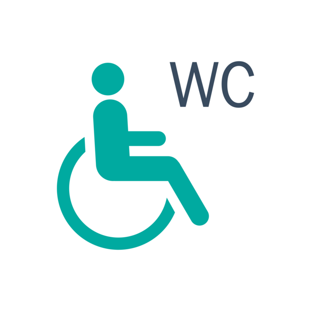 Barrier-free WC Barrierefreies WC
