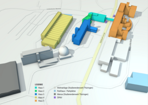 Campusplan EAH Jena