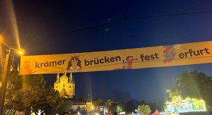 Foto Krämerbrückenfest Erfurt 2023
