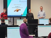 Unternehmensplanspiel mit Prof. Dr. Heiko Haase und Dr. Arndt Lautenschläger