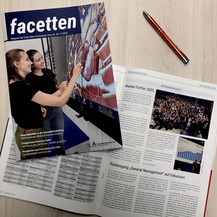 Foto des EAH Hochschul-Magazins Facetten
