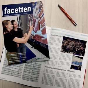 Foto des EAH Hochschul-Magazins Facetten