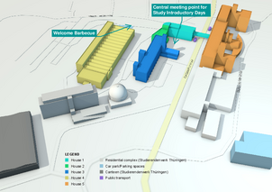 Campus map EAH Jena Campus map EAH Jena