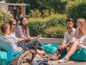 Familiäres Campusleben