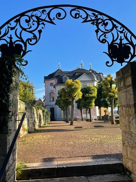 Rokoko-Schloss der Dornburger Schlösser bei Jena