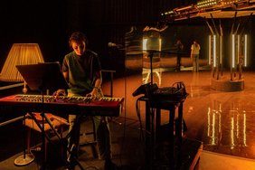 Szene aus Theaterproduktion „Making Plans“ im Theaterhaus Jena