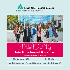 Einladung zur Feierlichen Immatrikulation 2026
