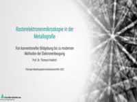 Titel der Präsentation von Prof. Friedrich