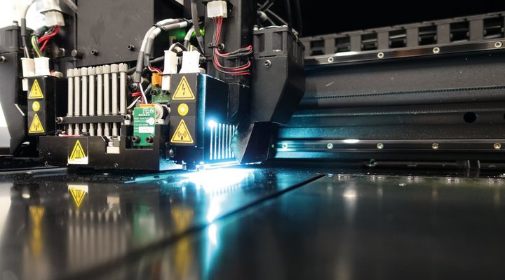 3D-Drucker in Aktion