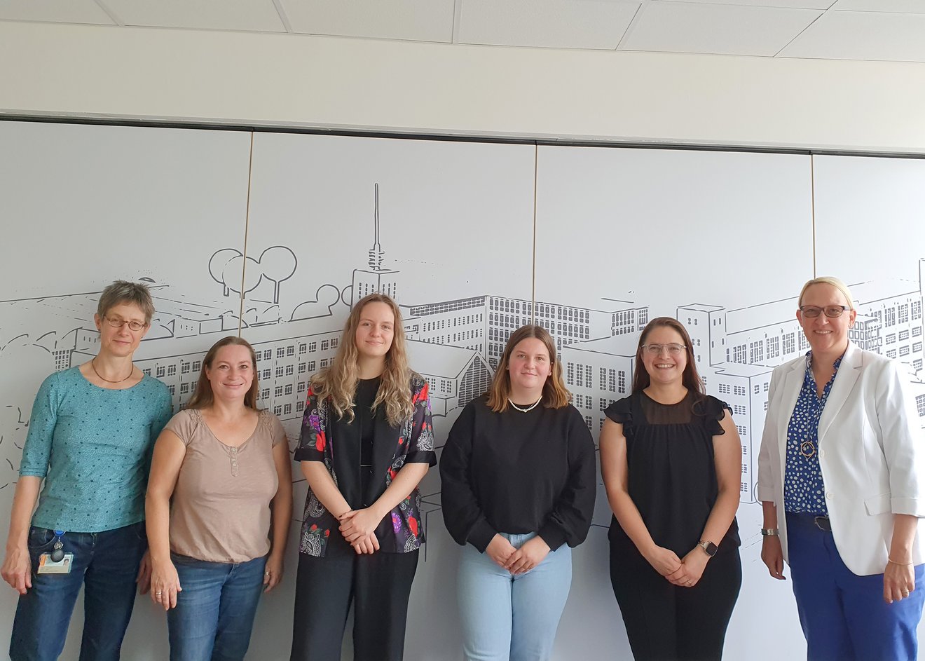 Neue Auszubildende an der Ernst-Abbe-Hochschule Jena