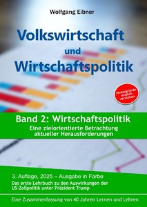 Buchcover zum Buch VOLKSWIRTSCHAFTSLEHRE UND WIRTSCHAFTSPOLITIK, Band 2 von Herrn Prof. Dr. Wolfgang Eibner