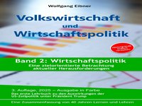 Buchcover zum Buch VOLKSWIRTSCHAFTSLEHRE UND WIRTSCHAFTSPOLITIK, Band 2 von Herrn Prof. Dr. Wolfgang Eibner