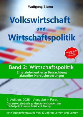 Buchcover zum Buch VOLKSWIRTSCHAFTSLEHRE UND WIRTSCHAFTSPOLITIK, Band 2 von Herrn Prof. Dr. Wolfgang Eibner