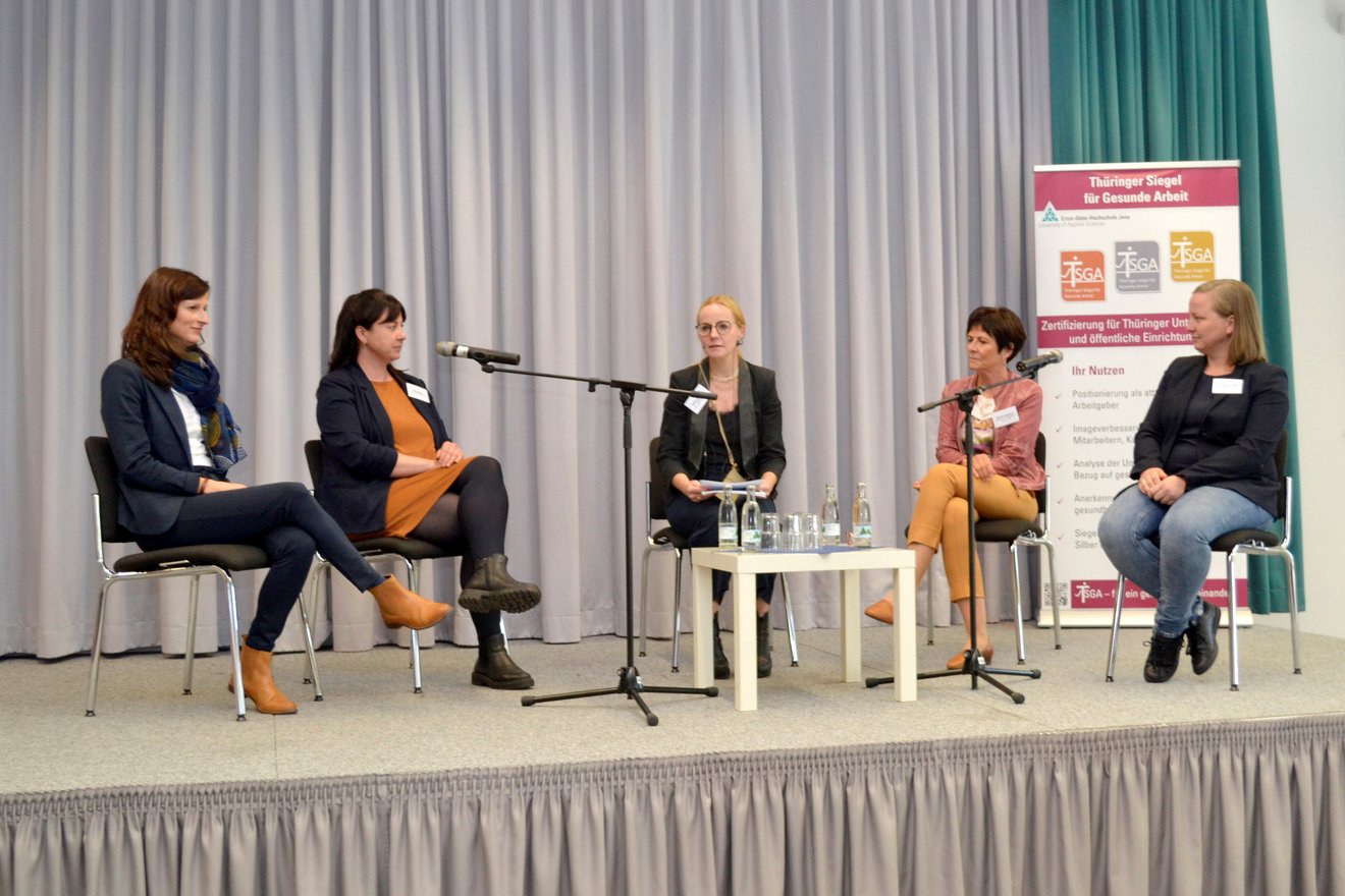 Podiumsdiskussion Tag der Gesunden Arbeit