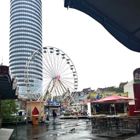 Foto Jenaer Frühlingsmarkt Eichplatz