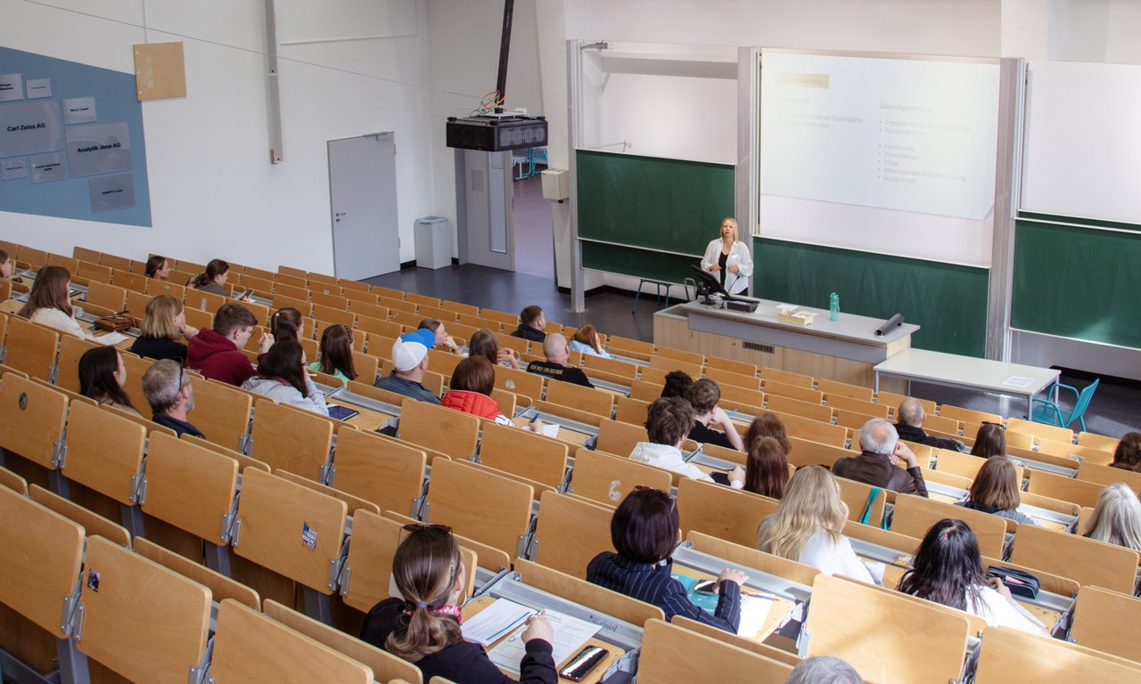 Vorträge im Hörsaal