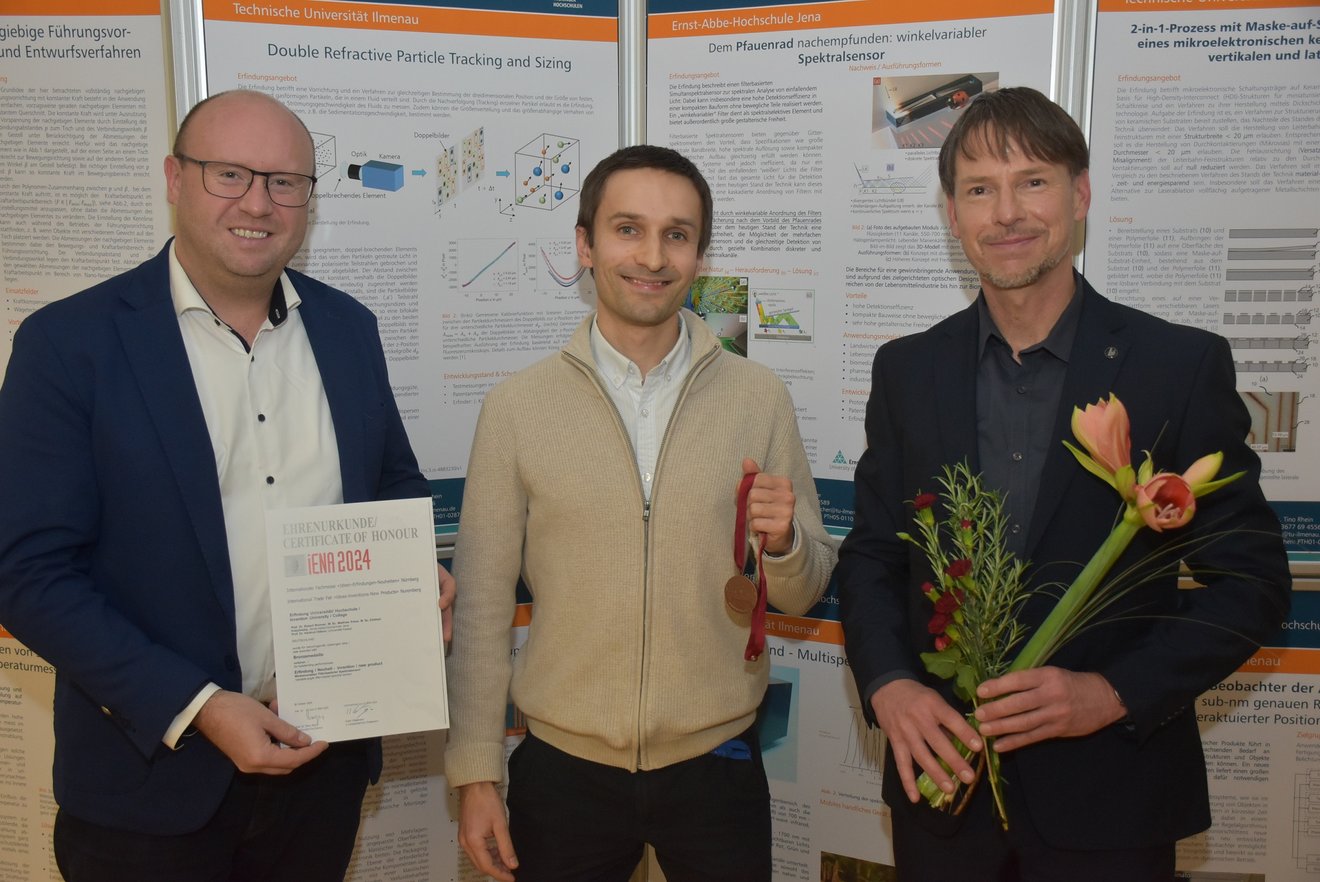 Zwei Teams der Ernst-Abbe-Hochschule Jena auf internationaler Erfindermesse ausgezeichnet
