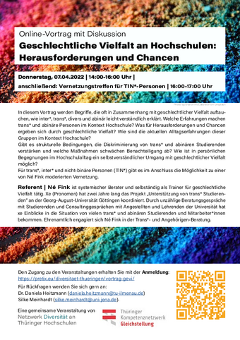 Geschlechtliche Vielfalt