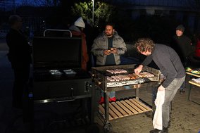 Catering was provided.